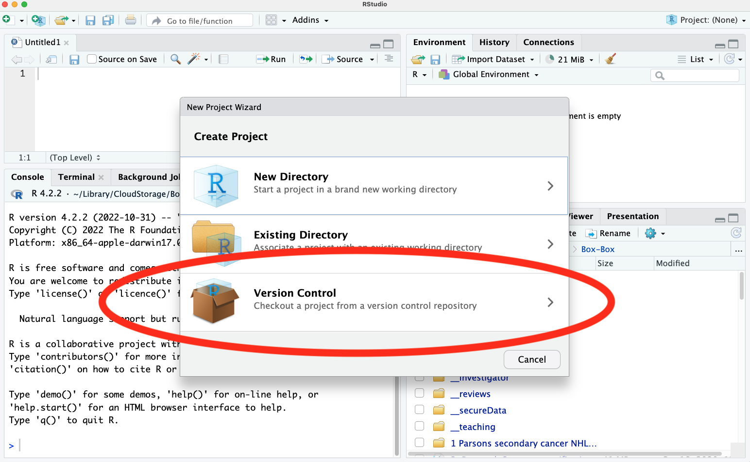 RStudio IDE screenshot showing packages panel